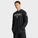 Jacksonville Jaguars Sideline Pass Accuracy Dri-FIT Long Sleeve Hoodie T-Shirt - Black sale