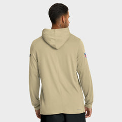 New Orleans Saints Sideline Pass Accuracy Dri-FIT Long Sleeve Hoodie T-Shirt - Gold outlet