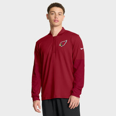 Arizona Cardinals Sideline Dri-FIT Half-Zip Pullover - Cardinal cheap