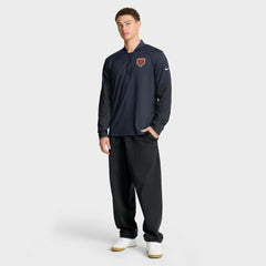 Chicago Bears Sideline Dri-FIT Half-Zip Pullover - Navy for sale