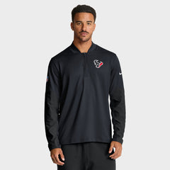 Houston Texans Sideline Dri-FIT Half-Zip Pullover - Navy online