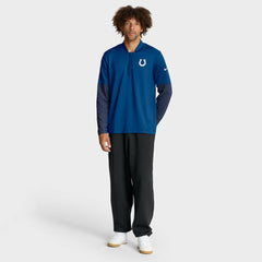 Indianapolis Colts Sideline Dri-FIT Half-Zip Pullover - Royal discount