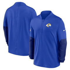 Los Angeles Rams Sideline Dri-FIT Half-Zip Pullover - Royal for sale