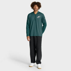 Philadelphia Eagles Sideline Dri-FIT Half-Zip Pullover - Green for sale