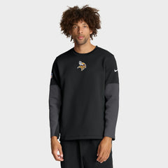 Minnesota Vikings Sideline Coach Therma-FIT Long Sleeve T-Shirt - Black sale
