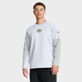Green Bay Packers Sideline Coach Therma-FIT Long Sleeve T-Shirt - White for sale