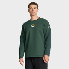 Green Bay Packers Sideline Coach Therma-FIT Long Sleeve T-Shirt - Green cheap