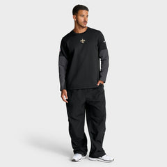 New Orleans Saints Sideline Coach Therma-FIT Long Sleeve T-Shirt - Black outlet