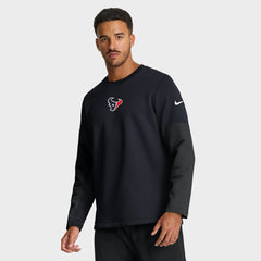 Houston Texans Sideline Coach Therma-FIT Long Sleeve T-Shirt - Navy sale