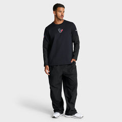 Houston Texans Sideline Coach Therma-FIT Long Sleeve T-Shirt - Navy sale