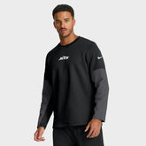 New York Jets Sideline Coach Therma-FIT Long Sleeve T-Shirt - Black cheap