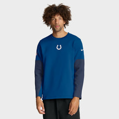 Indianapolis Colts Sideline Coach Therma-FIT Long Sleeve T-Shirt - Royal outlet