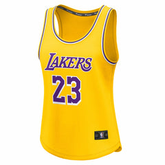 LeBron James Los Angeles Lakers Women's Fast Break Player Jersey - Icon Edition - Gold online