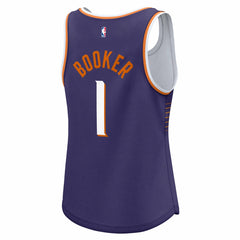Devin Booker Phoenix Suns Women's Fast Break Player Jersey - Icon Edition - Purple online