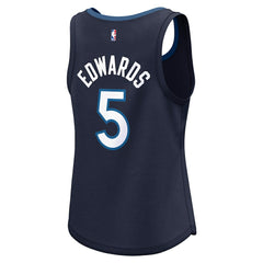 Anthony Edwards Minnesota Timberwolves Women's Fast Break Player Jersey - Icon Edition - Navy online