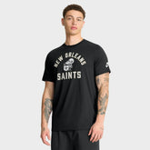 New Orleans Saints Favorable Timeline Tri-Blend T-Shirt - Black for sale