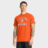 Cleveland Browns Favorable Timeline Tri-Blend T-Shirt - Orange cheap