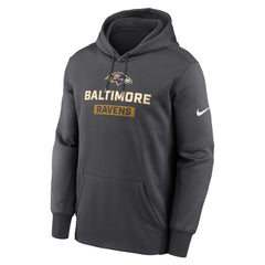 Baltimore Ravens Toss Sweep Performance Pullover Hoodie - Anthracite cheap