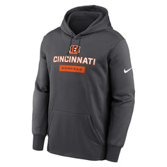Cincinnati Bengals Toss Sweep Performance Pullover Hoodie - Anthracite discount