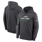 New York Jets Toss Sweep Performance Pullover Hoodie - Anthracite outlet