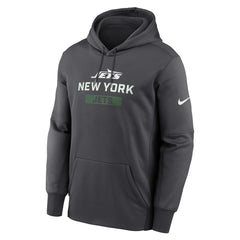 New York Jets Toss Sweep Performance Pullover Hoodie - Anthracite outlet