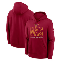 Washington Commanders Busted Play Club Fleece Pullover Hoodie - Burgundy cheap