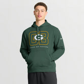 Green Bay Packers Busted Play Club Fleece Pullover Hoodie - Green online