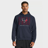 Houston Texans Busted Play Club Fleece Pullover Hoodie - Navy cheap