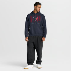 Houston Texans Busted Play Club Fleece Pullover Hoodie - Navy cheap
