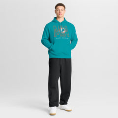 Miami Dolphins Busted Play Club Fleece Pullover Hoodie - Aqua discount