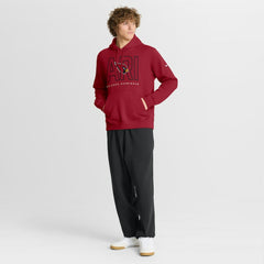 Arizona Cardinals Busted Play Club Fleece Pullover Hoodie - Cardinal outlet
