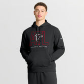 Atlanta Falcons Busted Play Club Fleece Pullover Hoodie - Black online