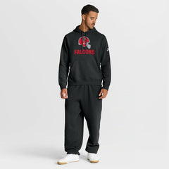 Atlanta Falcons Best Season Rewind Club Pullover Hoodie - Black cheap