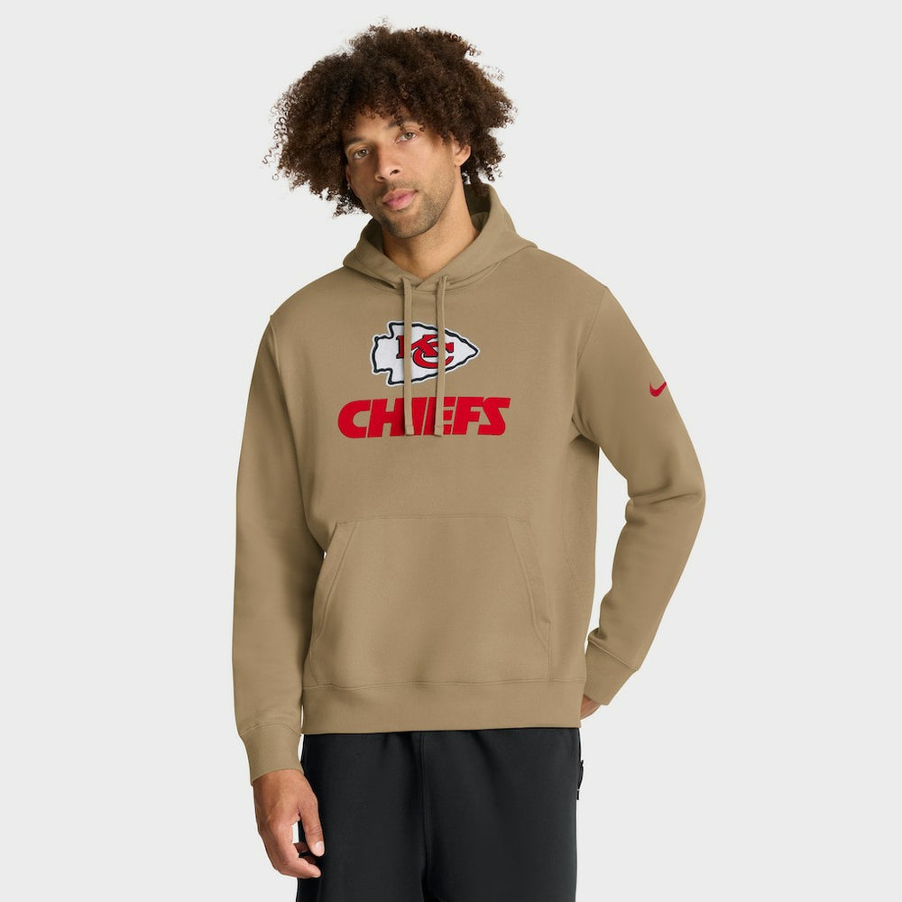Kansas City Chiefs Best Season Rewind Club Pullover Hoodie - Tan cheap