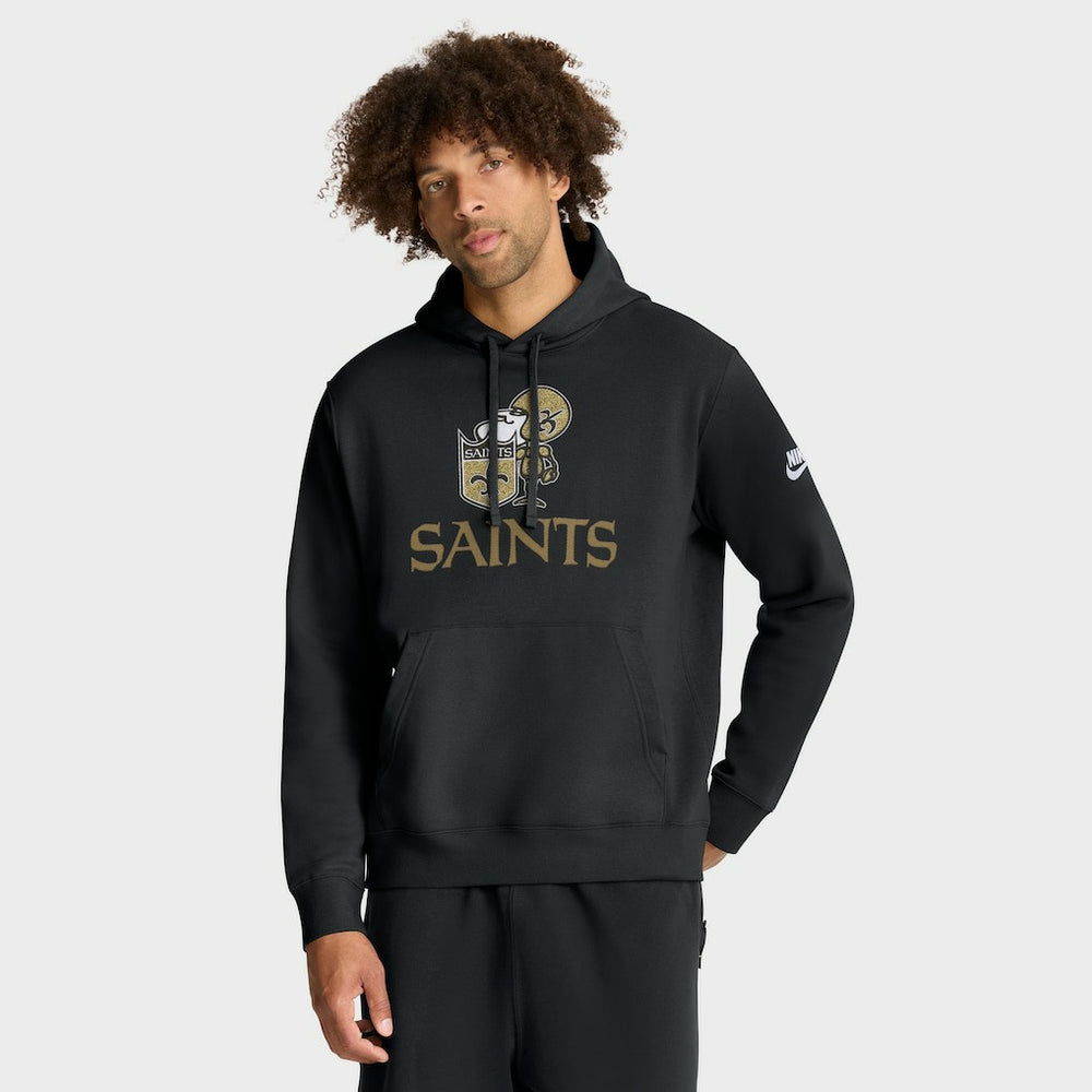 New Orleans Saints Best Season Rewind Club Pullover Hoodie - Black outlet