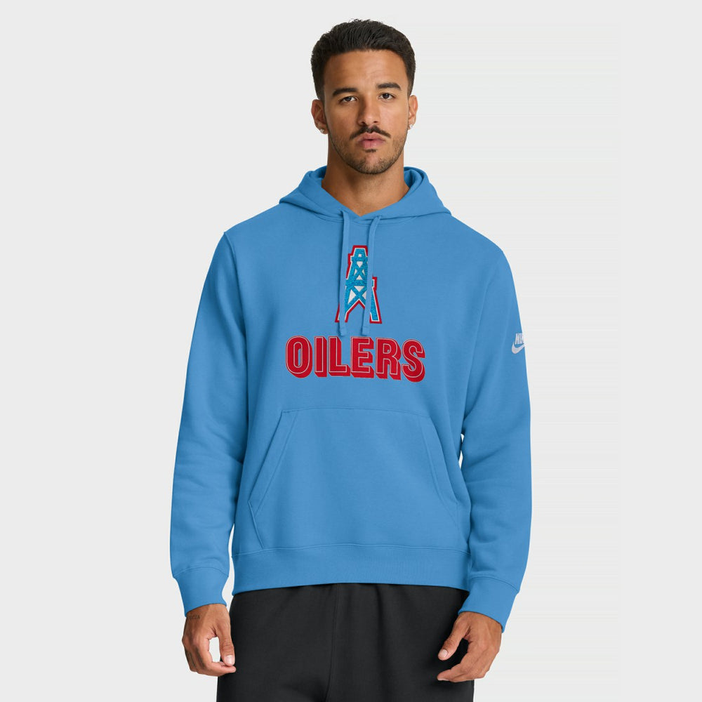 Tennessee Titans Best Season Rewind Club Pullover Hoodie - Light Blue on sale