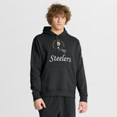 Pittsburgh Steelers Best Season Rewind Club Pullover Hoodie - Black discount