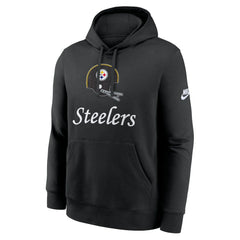 Pittsburgh Steelers Best Season Rewind Club Pullover Hoodie - Black discount