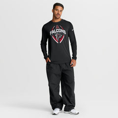 Atlanta Falcons Primetime Legend Icon Performance Long Sleeve T-Shirt - Black cheap