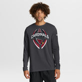 Arizona Cardinals Primetime Legend Icon Performance Long Sleeve T-Shirt - Anthracite discount