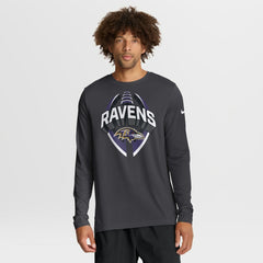 Baltimore Ravens Primetime Legend Icon Performance Long Sleeve T-Shirt - Anthracite outlet