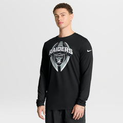 Las Vegas Raiders Primetime Legend Icon Performance Long Sleeve T-Shirt - Black on sale