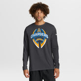 Los Angeles Chargers Primetime Legend Icon Performance Long Sleeve T-Shirt - Anthracite discount