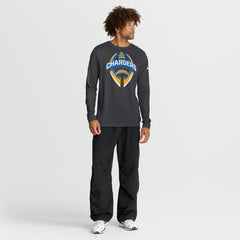 Los Angeles Chargers Primetime Legend Icon Performance Long Sleeve T-Shirt - Anthracite discount