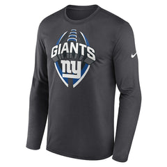 New York Giants Primetime Legend Icon Performance Long Sleeve T-Shirt - Anthracite cheap
