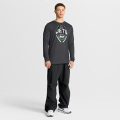 New York Jets Primetime Legend Icon Performance Long Sleeve T-Shirt - Anthracite sale