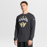 Los Angeles Rams Primetime Legend Icon Performance Long Sleeve T-Shirt - Anthracite outlet
