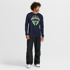 Seattle Seahawks Primetime Legend Icon Performance Long Sleeve T-Shirt - College Navy outlet