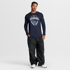 Tennessee Titans Primetime Legend Icon Performance Long Sleeve T-Shirt - Navy for sale