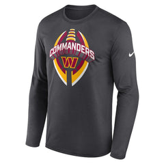 Washington Commanders Primetime Legend Icon Performance Long Sleeve T-Shirt - Anthracite on sale